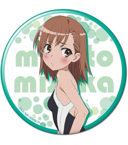 Amazon | ライセンスエージェント とある科学の超電磁砲T 缶バッジ